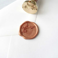 Cherry blossom sakura wax seal stamp, wax seal kit or head