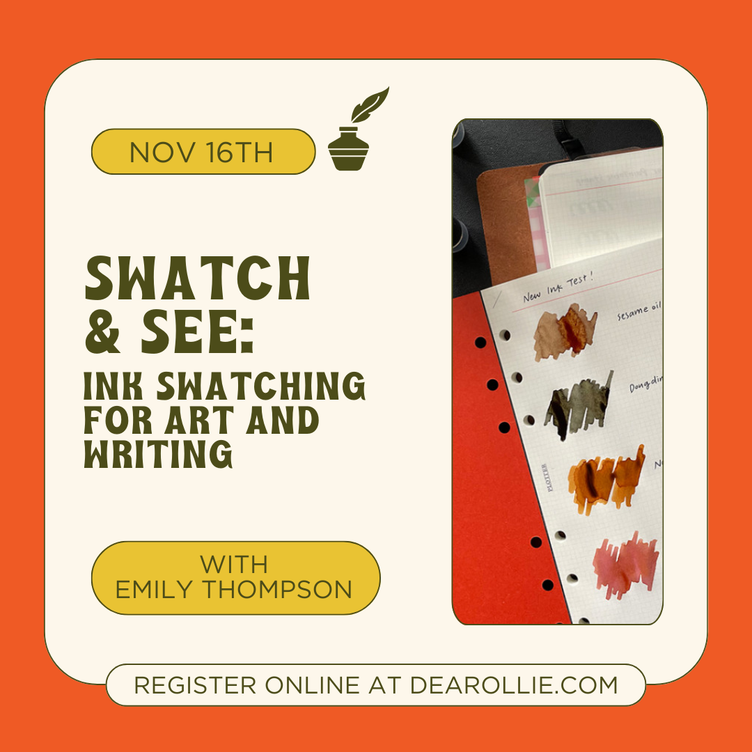 Swatch & See: Ink Swatching for Art & Writing