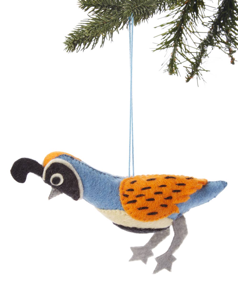 Quail Ornament