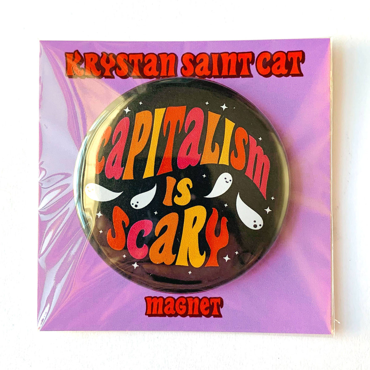 Capitalism Is Scary Magnet