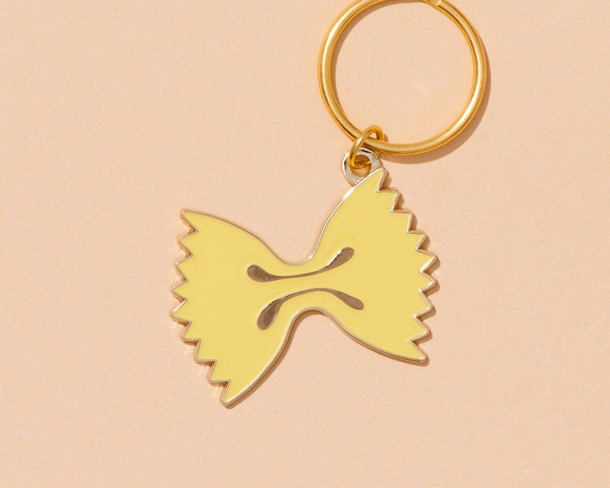 Farfalle Bowtie Pasta Keychain