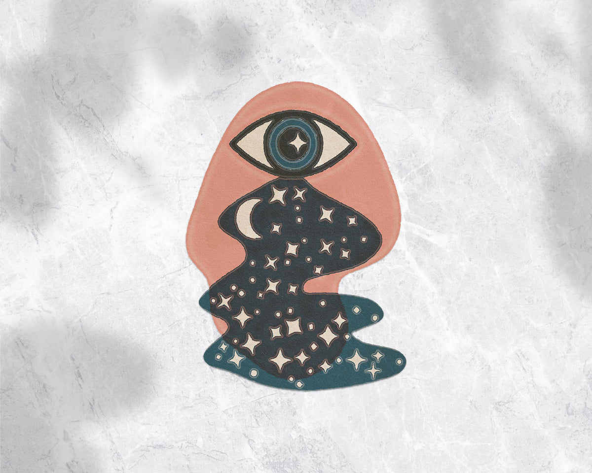 Celestial Eye Sticker