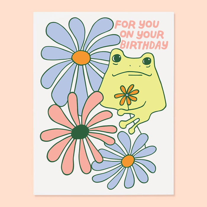 Birthday Frog Card